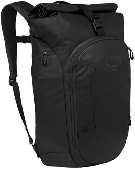 Osprey Transporter Roll Top Pack raven black-black rugzak Zwart - H 51 x B 35 x D 28 cm