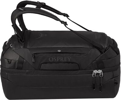 Osprey Transporter Squffel 44 raven black-black handbagage Zwart - H 54 x B 36 x D 35 cm