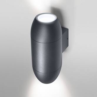 OSRAM buitenwandlamp ENDURA CLASSIC CANNON antraciet up/down donkergrijs