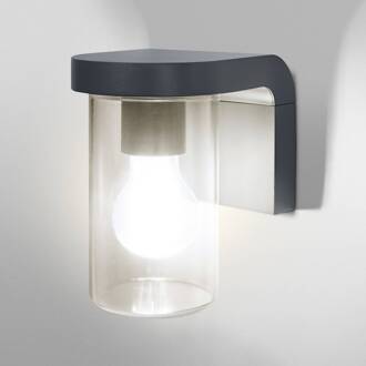 OSRAM buitenwandlamp ENDURA CLASSIC CASCADE, helder glas, IP44 donkergrijs