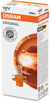 Osram BX8.4d oranje 12V 1.1W 2473MFX6