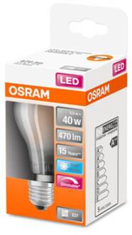 OSRAM Classic A LED lamp E27 5W 4.000K mat Dime