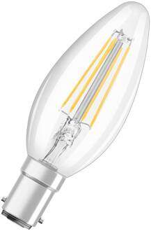 OSRAM Classic LED kaars B15d 4W 2.700K filament helder
