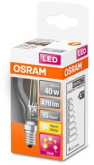 OSRAM Classic P LED lamp E14 4W 827 3-step-dim