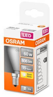 OSRAM Classic P LED lamp E14 7,5W 2.700K mat