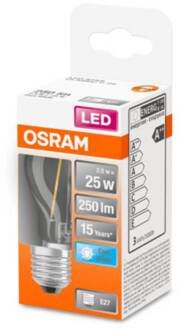 OSRAM Classic P LED lamp E27 2,5W 4.000K helder