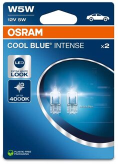 Osram Cool Blue Intense NextGen 12V W5W - 2 stuks 2825CBN2BL