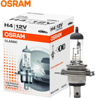 OSRAM h7 halogen h4 h1 h3 h11 HB3 HB4 halogen 55w car headlight bulb lamp white for passat peugeot 307 honda civic vw ford(1PC)
