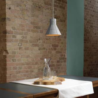 OSRAM hanglamp CONCRETE BIM, grijs, Ø 20 cm, beton, E27 donkergrijs