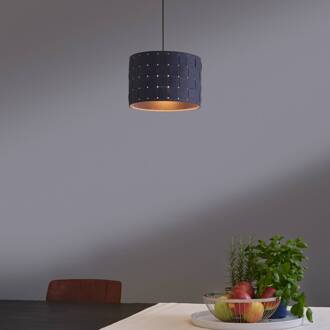 OSRAM hanglamp Decor Felt Weaving, Ø 28 cm, grijs, vilt E27 donkergrijs