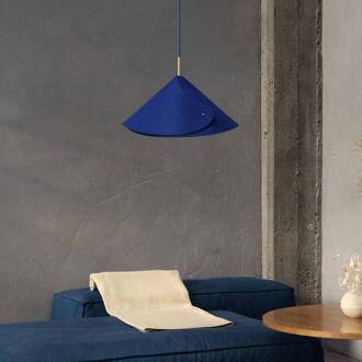 OSRAM hanglamp Decor Flip, blauw, vilt, E14, verstelbaar