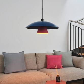 OSRAM hanglamp Decor Flying Mushroom blauw/roze, staal, E27 blauw, roze