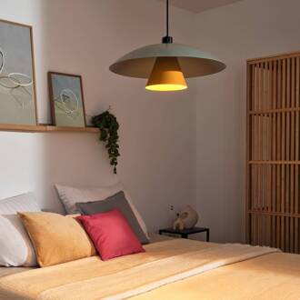 OSRAM hanglamp Decor Flying Mushroom groen/geel, staal, E27 groen, geel