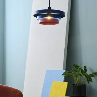 OSRAM hanglamp Decor Layers, blauw/roze, staal, E27 blauw, roze