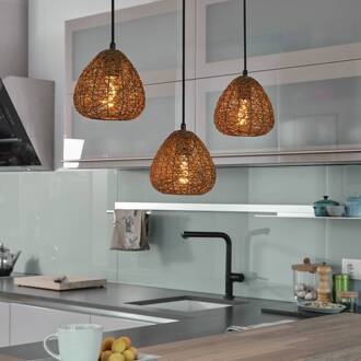 OSRAM hanglamp Decor Paper Drop, 3-lamps lang, beige, E27