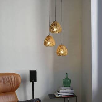 OSRAM hanglamp Decor Paper Drop, 3-lamps rond, beige, E27