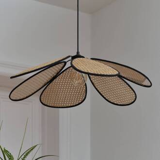 OSRAM hanglamp Decor Rattan Daisy, Ø 69 cm, beige, E27 beige, zwart