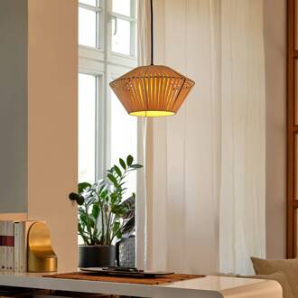 OSRAM hanglamp Decor Stripes Ø 30,5 cm, beige, textiel, E27