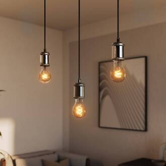 OSRAM hanglamp VINTAGE 1906 BOBBIN, grijs, metaal, Ø 10 cm