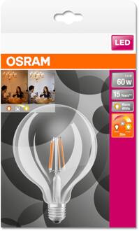 OSRAM-lamp LED-gloeidraad Globe E27 Ø12,5cm 2700K 7W = 60W 806 dimbare lumens Osram