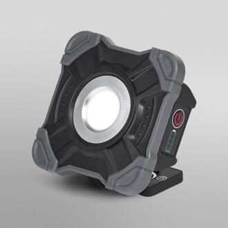 OSRAM LED-accu-werklamp VALUE BATTERY, zwart IP54 10 W zwart, grijs