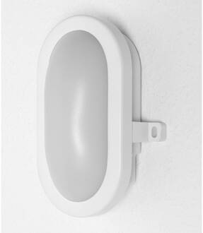 OSRAM LED buiten wandlamp BULKHEAD, wit, 6 W kunststof IP54