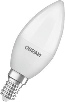 OSRAM LED Classic Star, kaars, mat, E14, 3,3 W, 4.000 K wit mat