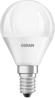 OSRAM LED druppel E14 4,9W Base P40 840 mat 3er