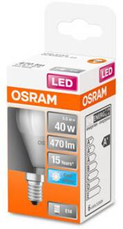 OSRAM LED druppellamp E14 4,9W 840 Star, mat