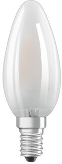 OSRAM LED Flame matglazen lamp - 2,5 W = 25 W - E14 - Warm wit
