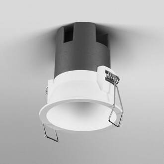 OSRAM LED inbouwspot TWIST, wit/wit, 830, Ø 7 cm, metaal