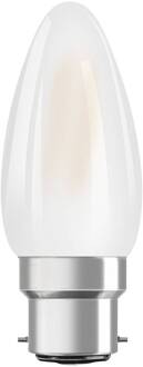 OSRAM LED kaars B22d Classic 827 4W mat
