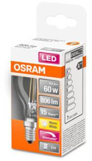 OSRAM Led-lamp Bolvormig Helder Variabel Filament - 6.5w Equivalent 60w E14 - Warm Wit