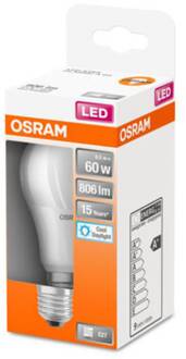 OSRAM LED lamp Classic A E27 8,5W 6.500K mat