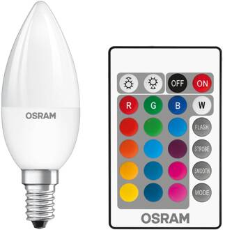OSRAM LED lamp E14 4,2W Star+ kaars mat remote