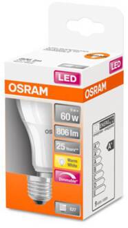 OSRAM LED lamp E27 8,8W 827 Superstar mat dimb