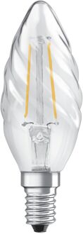 OSRAM LED-lamp gedraaide vlam helder filament - 2.5W equivalent 25W E14 - Warm wit
