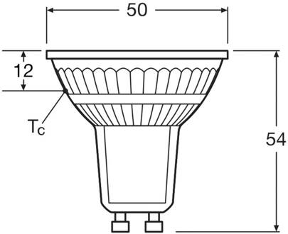 OSRAM LED lamp reflectorlamp Star GU10 2,4 W 4.000 K 35°