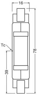 OSRAM LED lamp staaf R7s 4,5W 840 Slim Line