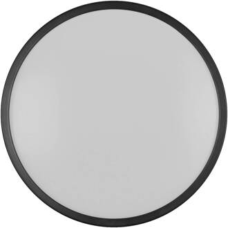 OSRAM LED plafondlamp BATHROOM, zwart, Ø 30 cm, IP44 CCT