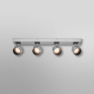 OSRAM LED plafondlamp Jupiter, 4-lamps, zilver, metaal