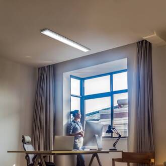 OSRAM LED plafondlamp OFFICE LINE, wit, 122 cm, metaal