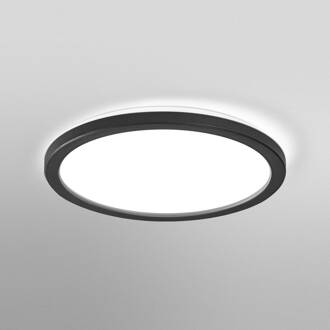 OSRAM LED plafondlamp ORBIS ULTRA SLIM, zwart, Ø 24 cm dimbaar