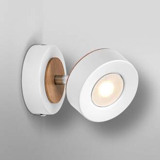 OSRAM LED plafondspot PLUTO, wit, 1 spot, metaal 3.000 K