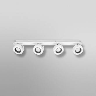 OSRAM LED plafondspot VENUS, wit, 4-lamps, metaal 3.000 K