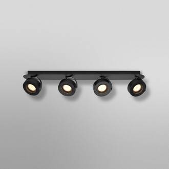 OSRAM LED plafondspot VENUS zwart 4-lamps metaal 3.000 K