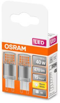OSRAM LED stiftlamp G9 4,2W 2.700K helder per 2
