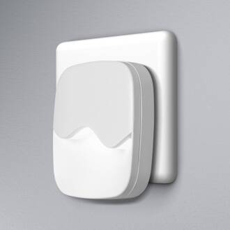 OSRAM LED-stopcontactnachtlampje LUNETTA WAVE, wit, sensor