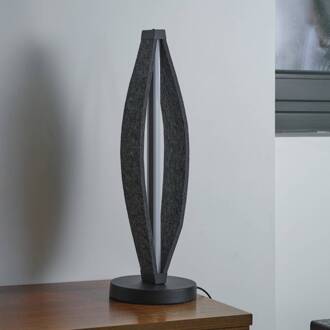 OSRAM LED tafellamp Decor Flat Felt grijs, vilt, 3.000 K donkergrijs