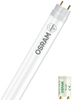 OSRAM LED TL Buis T8 met Starter - SubstiTUBE Value EM 830 - 60cm - 7.6W - Warm Wit 3000K